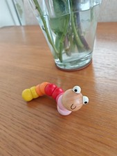 Wooden Wiggly Worm Sensory Toy – Flexible Twisting Fidget “Woody the Worm”