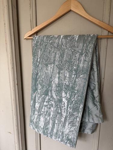 Raw silk and crushed velvet - raw,
