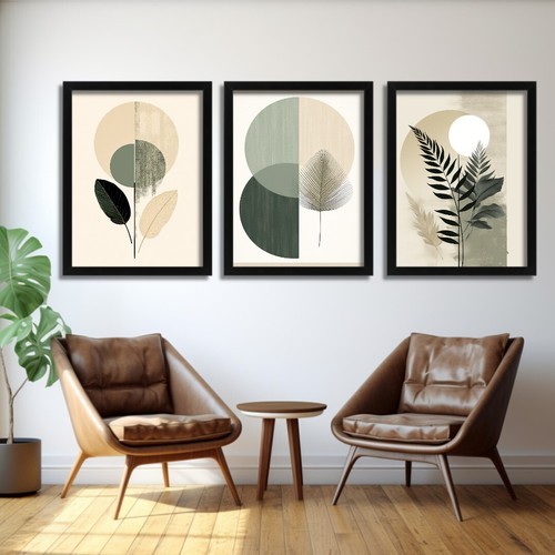 Modern wall art set - modern,