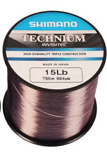 Shimano Technium INVISITEC Fishing Line, 15 lb, 0.380mm, 790m, Made in Japan