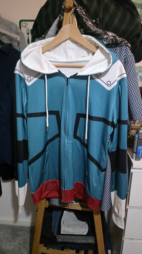 Hero academia hoodie deku - academia,
