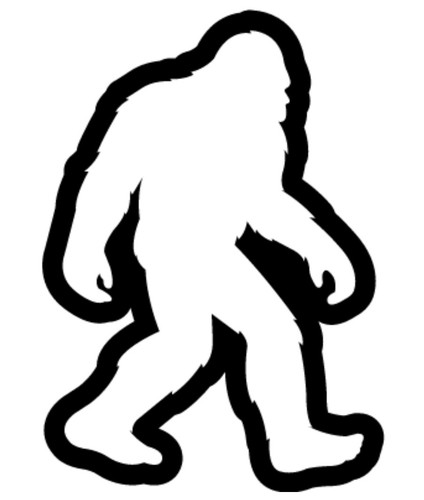 Bigfoot vinyl decal - vinyl, sticker