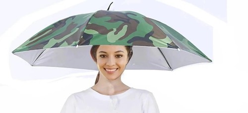 Umbrella hat waterproof - hat,