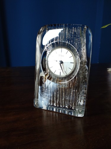 Daum table clock france - daum, clock,