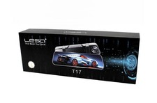 Lesa T17 Mirror Dual Dash Cam 4K FHD Rear View Mirror Camera 9.66 inch