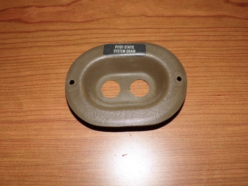 Piper pitot static drain - static, cover