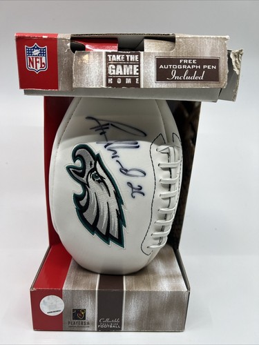 Lito sheppard signed eagles - signed,