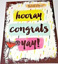 Congratulations Card. Hooray