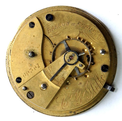 English fusee pocket watch - pocket,