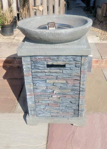 Slate effect patio - slate,