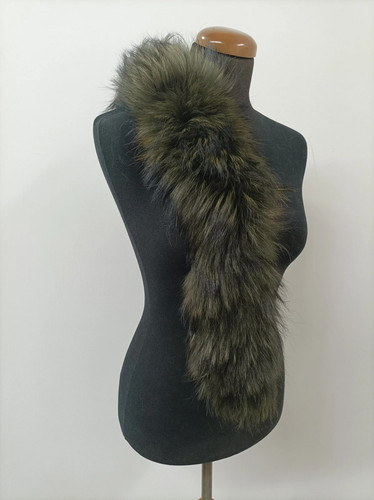 Real finn raccoon fur hood - real,