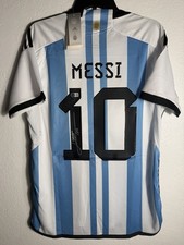 Lionel Messi Signed Argentina