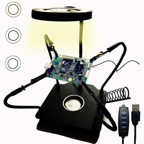 Soldering station helping - soldering,