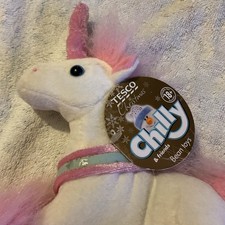 Tesco Misty Pink Unicorn Soft Plush Toy