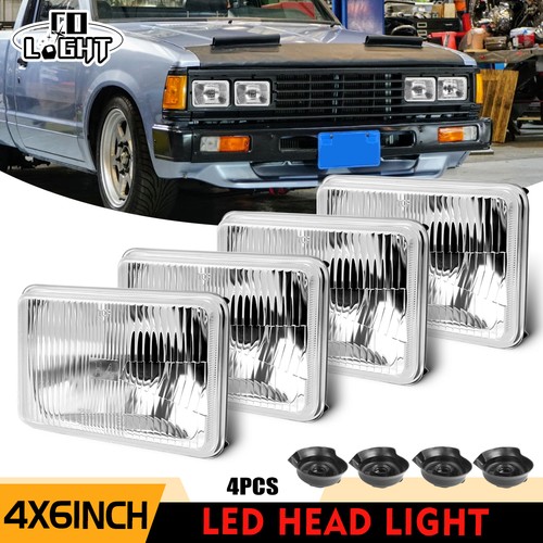 4pcs 4x6 led - led, headlights