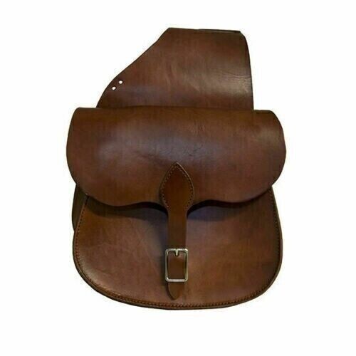 Leather western trail horse - leather,