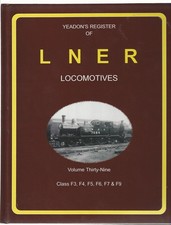 Classes F3, F4, F5, F6, F7 and F9 (v. 39) (Yeadon's Register of 