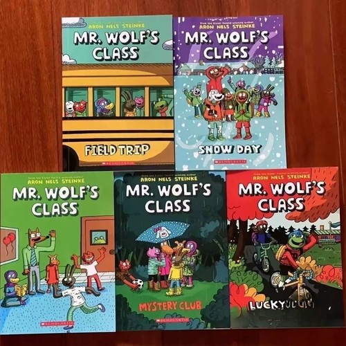Wolf class books set - wolf’s,