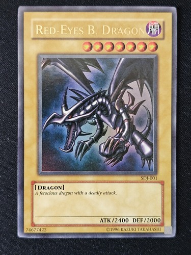 Tcg red eyes - yu-gi-oh!, b