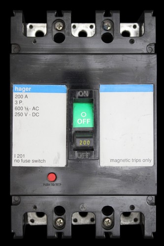 Hager 200 amp - 200,