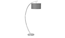 Argos Home Clane Arch Floor Lamp - Grey(Opened Box Tested)