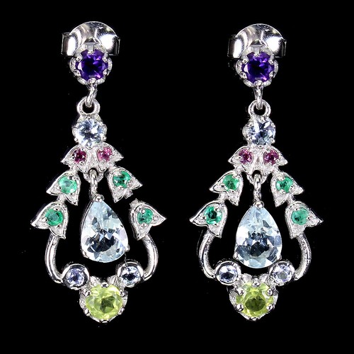 925 sterling silver earrings - 925,