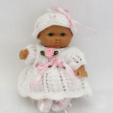 Dolls knitting pattern Dress