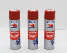 Tetrosyl 500ml Red Oxide Primer Aerosol Trade Spray Paint 3 Different Pack Sizes