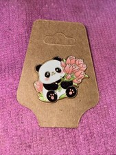 Panda Alloy Enamel Pin Badge
