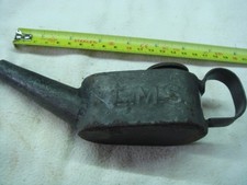 rare LMS oil can paraffin lamp vintage railway steam engine  old shed find