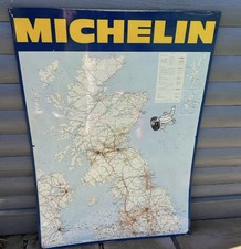 Michelin Tin Road Map - Reproduced from Michelin map 986-1975 edition