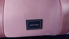 Jack Wills Pink Gym Bag/Holdall. Zip Close. Shoulder Strap. New