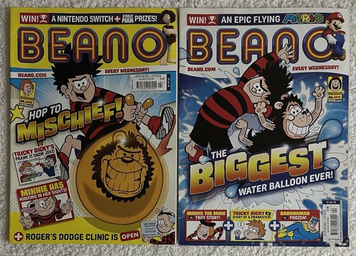 Beano magazines number 3918 - magazines,