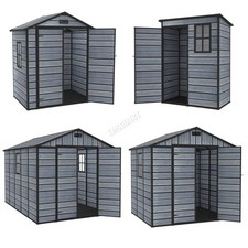 BIRCHTREE Plastic Garden Shed