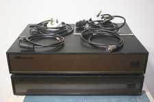 Naim NAP 135 Power Amps With Original Cables.  Serviced 2005