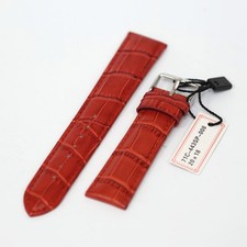 20mm Classic Crocodile Leather Watch Strap Padded for Omega, JLC, Longines