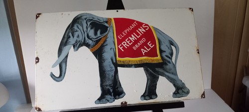 Vintage elephant fremlins ale - ,