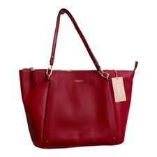 Fiorelli Sigrit Tote Bag Red Dalia Large Ladies Handbag Double Handle BNWT