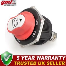 12V 200A Mini Panel Mount Battery Isolator Kill Cut Off Switch Kit Car Marine