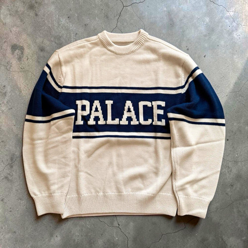Palace college striped logo - palace,