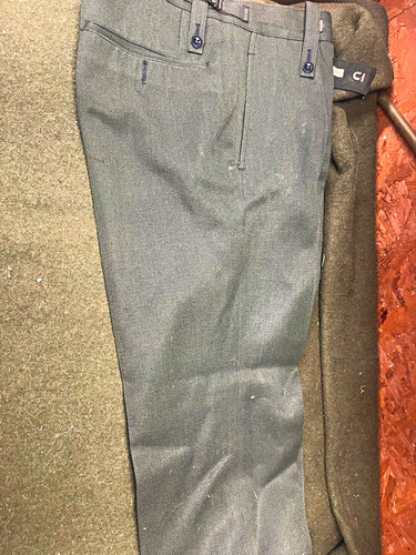 1980s barrack dress trousers