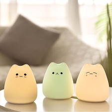 LED Night Light Lamp Silicone