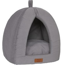 Grey Small Pet Dog Cat Bed