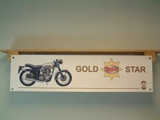 BSA DBD34 Gold Star Banner
