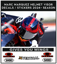 Visor Decals Stickers for Marquez Helmet 2023 / 2024 SEASON NEW!!