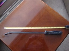 SNAP-ON SPB12A USA OVERALL LENGTH 18" PRY BAR, BLACK HANDLE