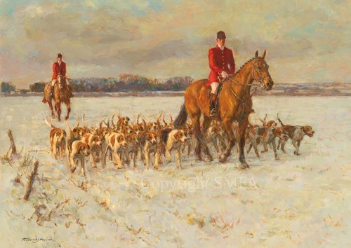 Blanket snow hunting - a,
