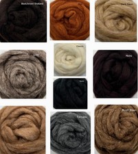 Felting Wool Slivers 100gm -