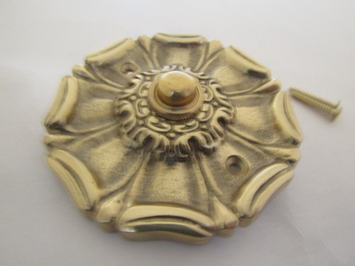 Solid brass door - solid, bell