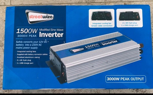 Streetwize power inverter - streetwize,